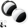 CYBERDOT Confezione da 2 targhette Air Tracker con certificazione MFi | Localizzatore di oggetti Bluetooth Smart Air Tag, impermeabile, localizzatore mondiale per chiavi, gatti, animali domestici