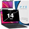 PYS Schermo privacy magnetico per computer portatile da 14 (16:9) - Filtro anti-riflesso per la luce blu, protezione della privacy rimovibile compatibile con HP/Dell/Acer/Lenovo/Samsung/ASUS (12,2 x
