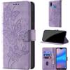 CaseGla Cover per Huawei P20 Lite, Viola | Blocco RFID, Portafoglio Pelle PU, Flip Libro, Porta Carte, Magnetica Libretto, Antiurto Protezione Completa