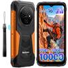 Blackview Android 16 Rugged Smartphone 2026, Batteria 10000mAh Telefono Indistruttibile 12GB+128GB/2TB TF, 6.56 HD+ 90Hz, Gemini AI, Fingerprint/NFC/390g/GPS/OTA/IP69K Impermeabile/3 Anni Garanzia