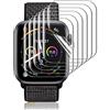 Stejnhge idrogel Pellicola Protettiva 5pcs per Apple Watch Series 12 46mm | Senza Bolle Trasparente HD, Pellicola TPU Autoriparante, Morbida Protezione Schermo