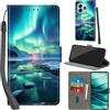 Haninsuze Cover per Xiaomi Redmi Note 14 5G, artico | Pelle PU Portafoglio, Porta Carte, Magnetica, Libro, Antiurto Custodia