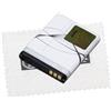 SHLOK Batteria per originale BL-5B Li-ION per Nokia 3200 5070 5140 5200 5300 5500 6021 6060 6120 6124 7260 con panno di pulizia Shlok