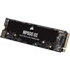 Corsair MP600 GS 500 GB SSD M.2 NVMe PCIe Gen4 x4 - TLC NAND ad alta densità - M.2 2280 - Compatibilità con DirectStorage - Fino a 4.800 MB/sec - Perfetta per i notebook PCIe 4.0 - Nero