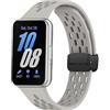 MELEJIA Cinturino Silicone Compatibile con Samsung Galaxy Fit 3, Regolabile Ricambio Cinturino, Chiusura Magnetica, per Galaxy Fit 3 SM-R390 Sportiva Silicone Cinturini