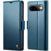 Rerzoiro Cover per Google Pixel 11 Pro Custodia Portafoglio [Blocco RFID] Premium Pelle PU Wallet Case Flip Libro con Porta Carte Slot Supporto Flip Case per Google Pixel 11 Pro, Blu