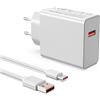 Etssembo 67W USB Caricatore Rapido Adattatore per Xiaomi Redmi 13T/ 13/ 12S Ultra/ 13 Lite/ 12X/ 11T,Note 13Pro/12Pro/11Pro,11S 11 Ultra,Poco F5 X5 Pro, Caricabatterie Turbo con Cavo USB C 1m