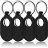 LETREEN 4 Pezzi Custodia per Samsung Galaxy SmartTag2, Protezione in Silicone per Antiurto Progettata per Smart Tag 2 (2023) con Portachiavi per Portachiavi Portabagagli Zaino Pet