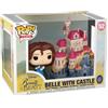 POP Funko Pop! Town: Beauty And The Beast - Castle With Belle- Figura in Vinile da Collezione - Idea Regalo - Merchandising Ufficiale - Giocattoli per Bambini e Adulti - Cartoon/Animation Fans