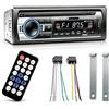 DXHGHYGL Autoradio Bluetooth,Radio Autoradio Auto,Autoradio1DIN con DAB+,Porta di ricarica USB Stereo Auto Bluetooth FM con lettore MP3 Vivavoce/USB/AUX/TF per Auto