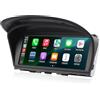LXKLSZ Autoradio per 3 Serie BMW E60 E90 CarPlay/Android Auto Stereo per BMW CCC 3/5/6 Série E60/E61/E63/E64/E90/E91/E92/E93(2003-2008) Schermo IPS