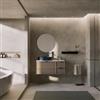 DEGHI Mobile bagno sospeso 100 cm con 3 cassetti frassino mary e top bianco opaco - Roxas