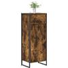 vidaXL Mobile da Bagno Quercia Fumosa 40 x 30 x 100 cm