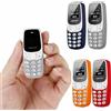 Samar TELEFONO MINI TASCABILE MINI TELEFONI GSM DUAL SIM BLUETHOOT LETTORE MP3 NEW