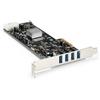 StarTech.com Adattatore scheda SuperSpeed USB 3.0 [5Gbps] con 4 porte PCI Expres