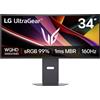 LG MONITOR LED LG 34" 34G600A-B 160Hz