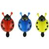 BESPORTBLE 3 Pezzi Campanello Bicicletta Coccinella Adorabile, Suono Nitido | Bici, Installazione Semplice, in Rame e Plastica, Forma Coccinella, Stile Carino e Decorativo Colore Casuale