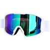 LBAWJWAIL Occhiali da sci antiappannamento protezione UV400 | OTG occhiali snowboard resistente agli urti compatibile con casco per uomo donna giovani sci snowboard