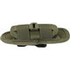 Toyvian Borsello per Torcia da Cintura in Nylon Verde Clip | Fissaggio Sicuro per Zaino e Cintura, Tracolla Regolabile, Cuciture Rinforzate, Uso