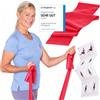 Generico Fascia elastica di resistenza per esercizi a corpo libero 2,5 m | bande di resistenza per esercizi muscolari