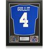 Exclusive Memorabilia Maglia del Chelsea autografata da Ruud Gullit. Incorniciata.