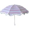 Lljsszr Ombrellone con Frange Pieghevole | Boho, Parasole, Resistente Ai Raggi, per Picnic