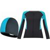 SZLIFE Muta da Donna, 3 Mm, Manica Lunga, Protezione Solare, Cuffia da Nuoto, Neoprene da 3 Mm, Cuffia Termica per Nuoto Acquatico