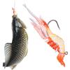 Generico Esche Da Pesca Swimbait Gambero Morbido Realistico Resistente Agli Con Ami | Esche Per Acqua Salata Per Pesce Di Mare Lucioperca Pesce Gatto Salmone Trota E Persico Trota