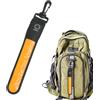 Generic Ciondolo per borsa incandescente, impermeabile, leggero, riflettente, di | LED riflettente ciondolo luminoso per zaino scuola zaino outdoor escursionismo viaggio campeggio notte ciclismo camminare
