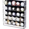 DJSKLDF Espositore per medaglie Portamonete in Acrilico Challenge Coin Badge Display Case 45 Shadow Box