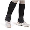 Chroavel Ghette leggere impermeabili per alpinismo, ghette per scarpe con cerniera frontale, robusta protezione per le gambe contro fango e neve, ideali per campeggio, 36 cm