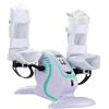 LANCOURT Mini Cyclette da Casa, cyclette da fitness motorizzata con display LCD | Cyclette portatile per casa e ufficio, cyclette da allenamento per gambe, braccia e piedi