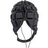 GRIRIW Casco Protettivo Sportivo Nero Imbottitura 3d e Cinghie | Schiuma e Silicone, Fori di Ventilazione Multipli, Comfort Leggero, per Portieri e Snowboarder