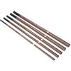 Generic Canna da pesca Ultralight Super Pole fibra dura telescopico carbonio 2.7-6.3.0M