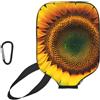 YQxwJL You Are My Sunshine - Custodia protettiva in neoprene con stampa girasole e cerniera, tasca in rete e moschettone