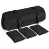 Kugooyi Sacco di sabbia, Power Bag vuoto con 6 manici | Sacco di sabbia Oxford 1000D con 6 maniglie e 3 sacchi di riempimento per allenamento flessibile e fitness funzionale.