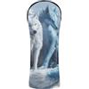GAIREG Cool Wolf Dragon - Copri mazza da golf | Sharp - Copritesta per mazza da golf, per marito, fodera in peluche, per mazze da golf