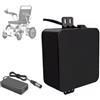 HJGHY Batteria al Litio da 24 V per Sedia a rotelle elettrica | Batteria al litio sostitutiva da 24 V (8Ah, 10Ah, 12Ah, 15Ah, 20Ah) per scooter elettrico per mobilità, con caricabatterie
