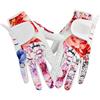 UDHSNJZG Guanti Golf Guanti da golf donna, colore con motivo stampato, vestibilità morbida, buona presa, guanti for entrambe le mani sinistra destra (1 paio)