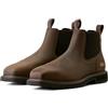 ARIAT 2026 Mens Groundrancher Chelsea Wide Square Toe Steel Toe Work Boot 10080331 - Dark Brown