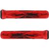 PRETYZOOM 2 Pezzi Impugnature per Manubrio Bici in Gel di Silice Rosso | Superficie Ergonomica, Installazione Semplice, Morbide e Confortevoli, per Mountain Bike e Bici Pieghevole