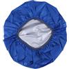 HANABASS Coprizaino Antipioggia per Zaini 35 Litri, Nylon Blu, Regolabile | Barriera Continua Contro L'acqua, Leggero da Portare, per Escursioni, Ciclismo e Tragitti Quotidiani