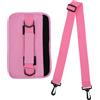 Hemobllo Borsa da Golf Mini Rosa in Poliestere Tracolla Regolabile | Struttura Interna Organizzata, Impugnatura Ergonomica, Accesso Rapido, per Pratica al Campo e Giri Casual