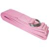 Vaguelly Cinghia Yoga Elastic Band Rosa per Stretching e Mobilità Fitness | Poliestere Cotone e Ferro, Chiuso, per Ischiocrurali e Gambe, Studio Pilates, Viaggio