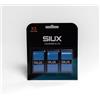 S SIUX Siux - Overgrip Elite X3 blu, confezione da 3 Overgrip per paddle e tennis, antiscivolo con elevato assorbimento del sudore, massimo controllo, comfort e durata