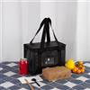 BEAZOOM Grande borsa termica per il pranzo, 35 cm, in tessuto | Mantiene il cibo caldo o freddo per ore, dimensioni 35 x 23 x 26 cm, ideale per pranzi in ufficio e spostamenti quotidiani