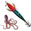 Generico Totanare per Calamari e Totani Attrezzatura da Pesca Artificiale | Ami per Totanare da 12 cm Mare, Sott'Acqua, Laghi, Fiumi, Pesca a Traina