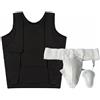 Fonowx Protezione per Il Petto, Equipaggiamento di Protezione per Le Costole, Protezione per Il Corpo Confortevole, Protezione per Taekwondo, Kickboxing E AR
