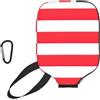 YQxwJL Copertura per pagaia in neoprene con stampa bandiera indonesiana, custodia protettiva con cerniera con tasca in rete e moschettone