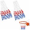 AJKQNMA Livawnd - 2 reti da basket resistenti alle intemperie, durevoli, resistenti, adatte per cerchioni standard, adatte per interni ed esterni in qualsiasi condizione atmosferica